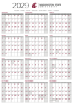 Wall Calendar - 2029 - Large (20.75x29.25)